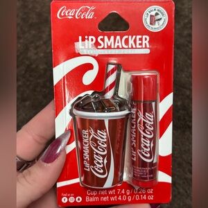 Coca-Cola Lip Smacker two piece Set nip new